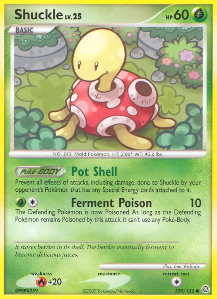 Shuckle (109/132) [Diamond & Pearl: Secret Wonders] - Pokemon Single