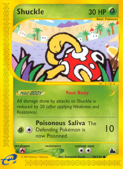 Shuckle (96/144) [Skyridge] - Pokemon Single