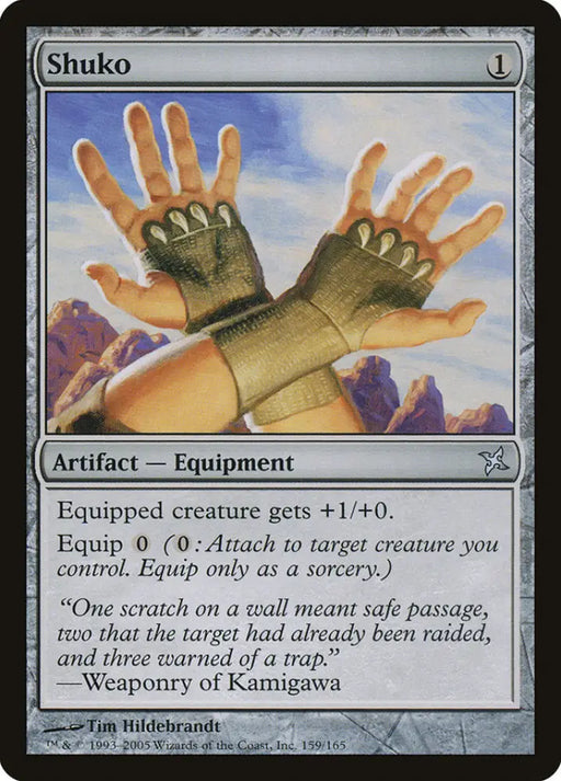 Shuko [Betrayers of Kamigawa] - MTG Single