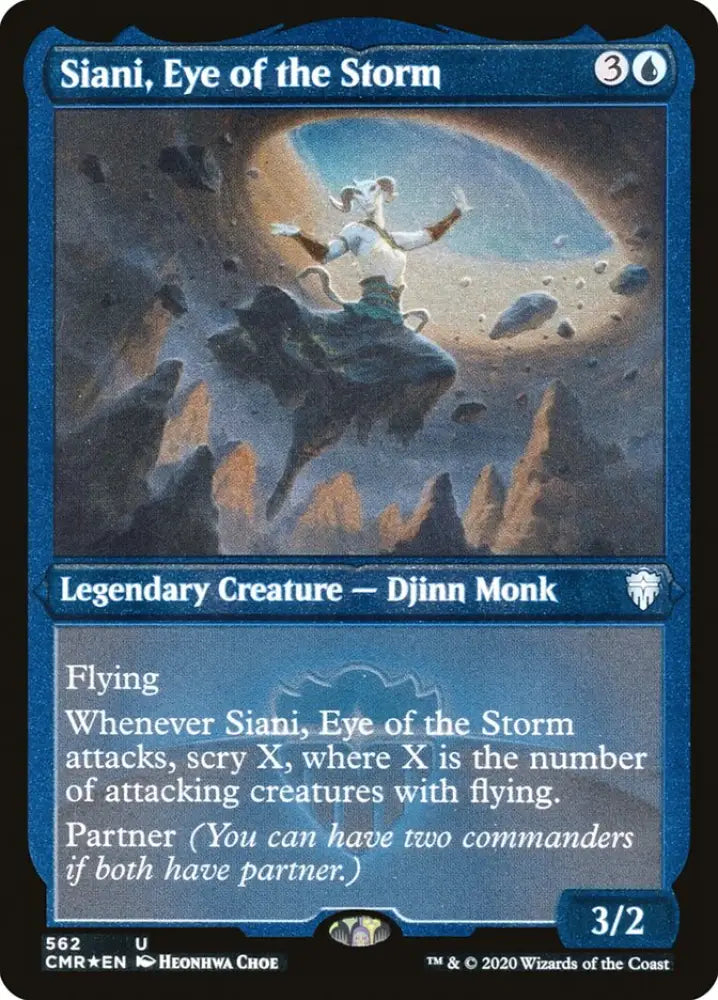 Siani Eye of the Storm (Etched) [Commander Legends] - MTG Single