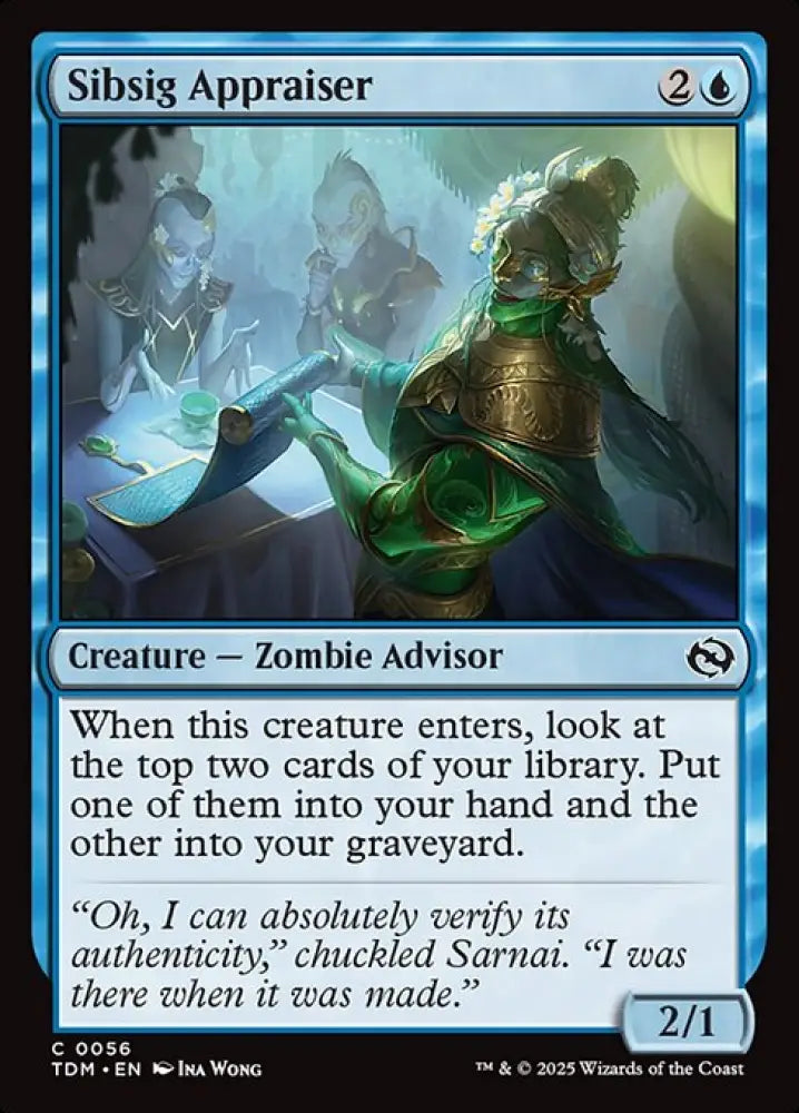 Sibsig Appraiser (56) [Tarkir: Dragonstorm]