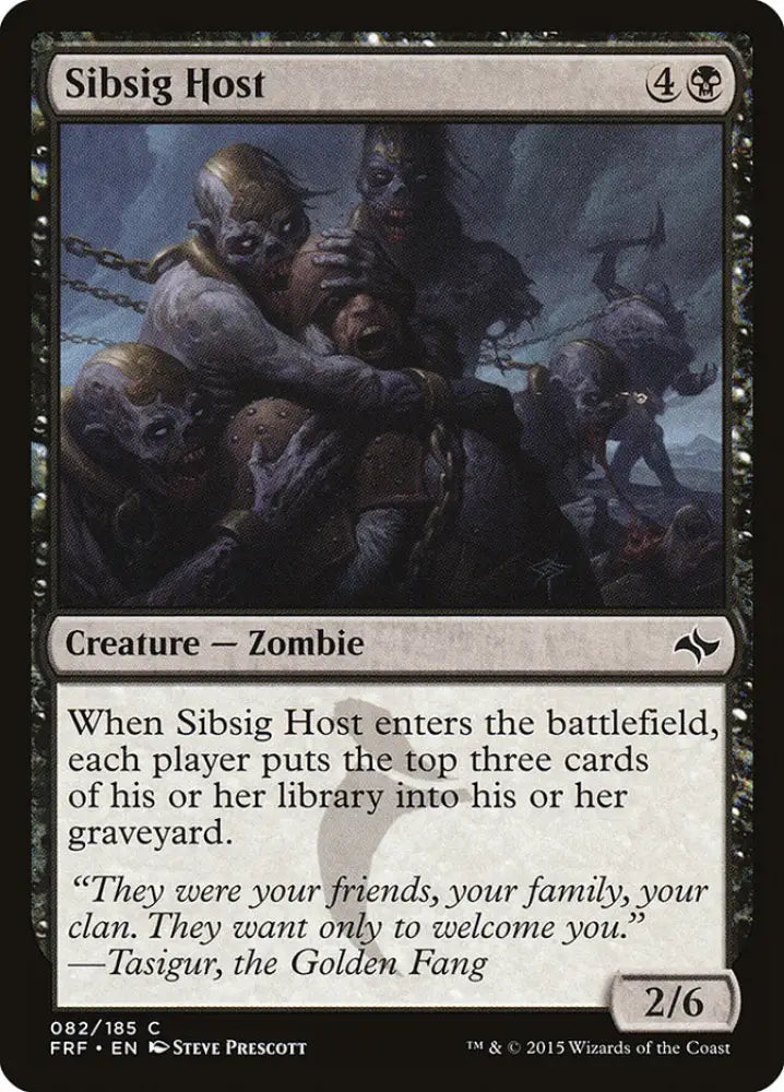 Sibsig Host [Fate Reforged] - MTG Single