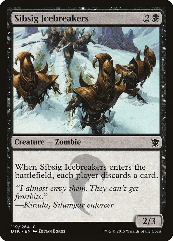 Sibsig Icebreakers [Dragons of Tarkir] - MTG Single
