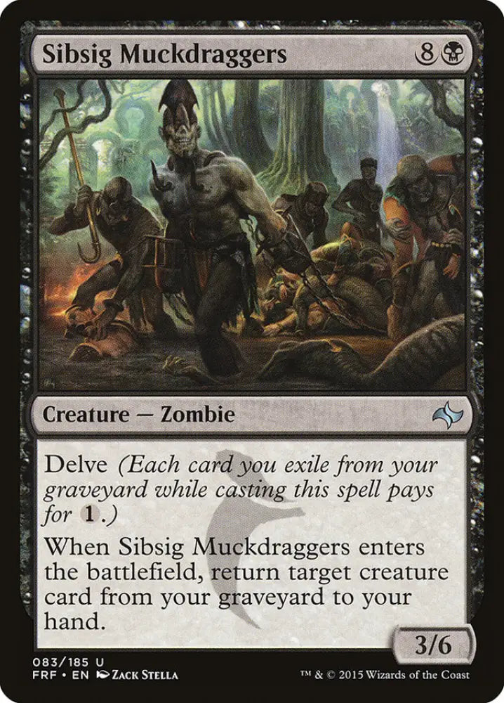 Sibsig Muckdraggers [Fate Reforged] - MTG Single