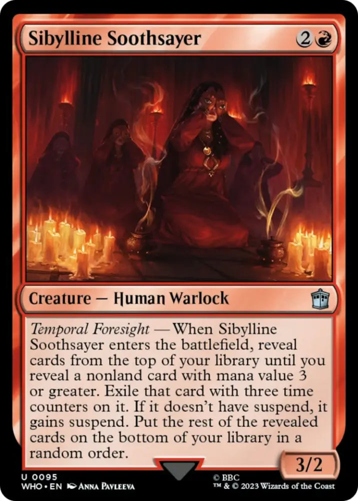 Sibylline Soothsayer [Doctor Who] - MTG Single
