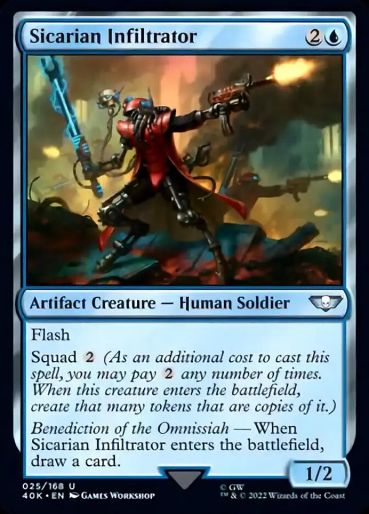 Sicarian Infiltrator [Warhammer 40,000] - MTG Single