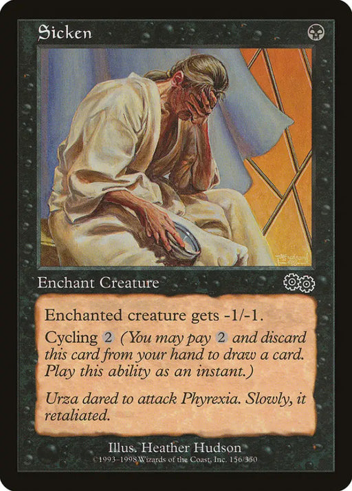 Sicken [Urza’s Saga] - MTG Single