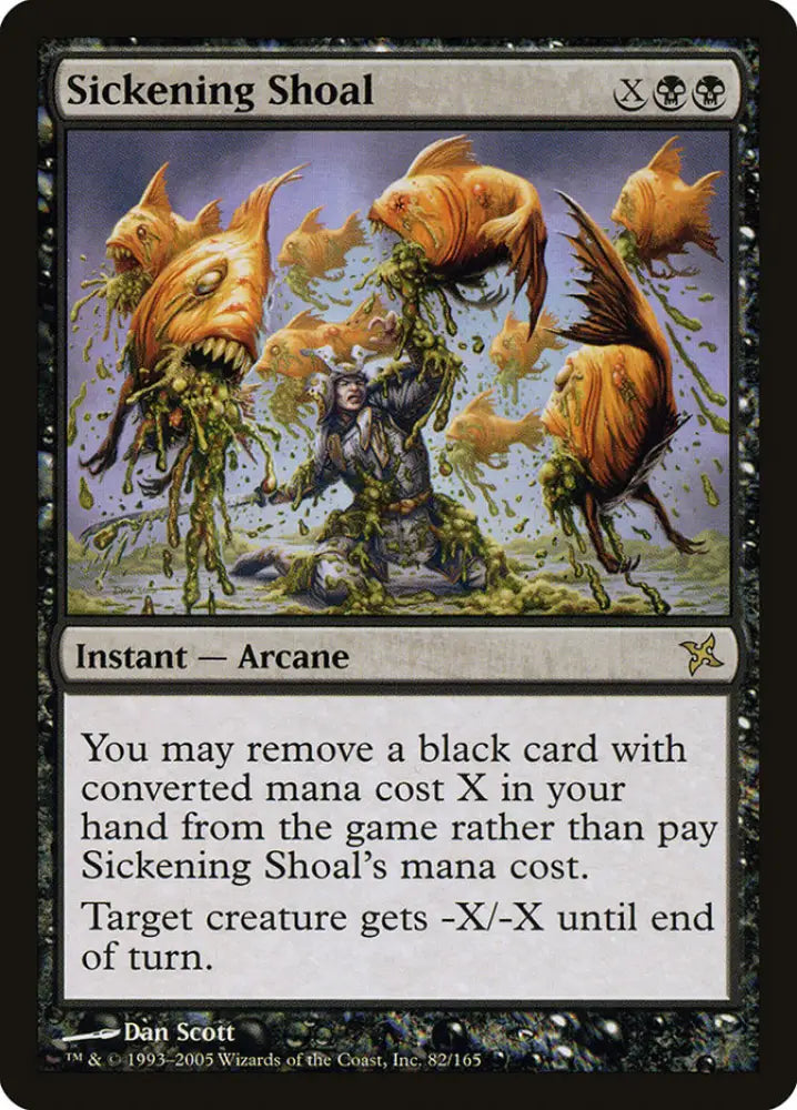 Sickening Shoal [Betrayers of Kamigawa] - MTG Single