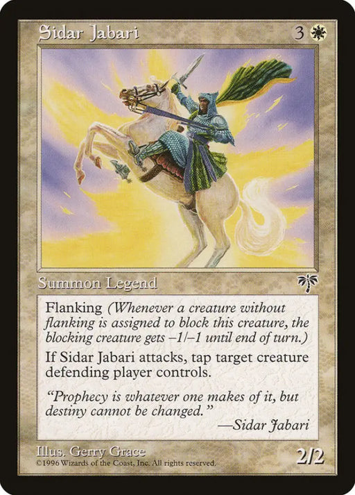 Sidar Jabari [Mirage] - MTG Single