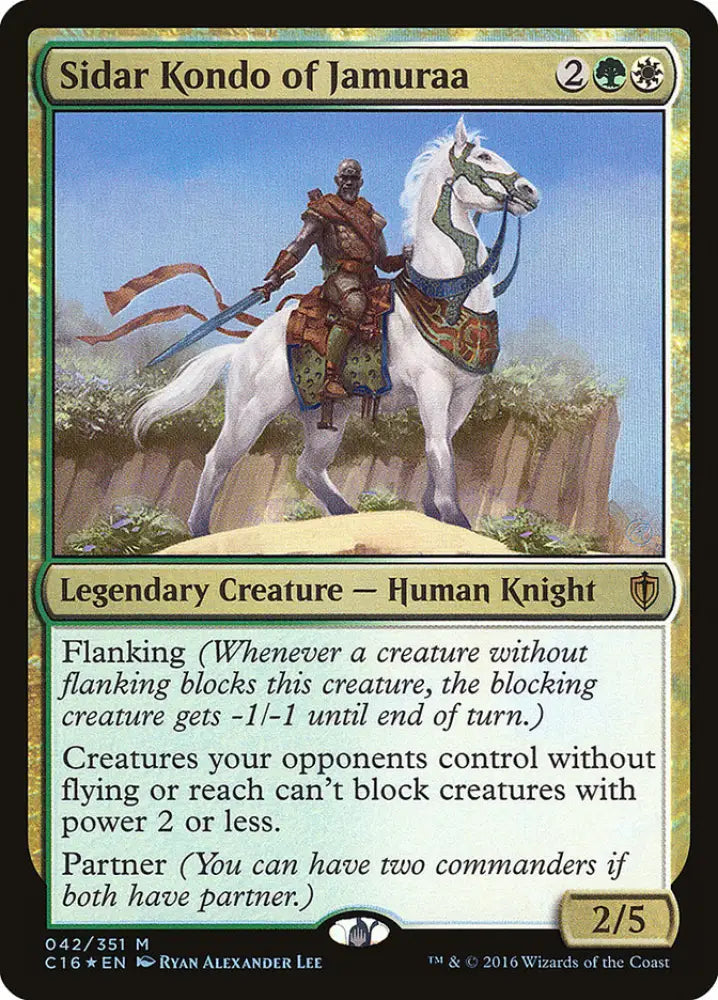 Sidar Kondo of Jamuraa [Commander 2016] - MTG Single