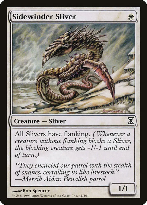 Sidewinder Sliver [Time Spiral] - MTG Single