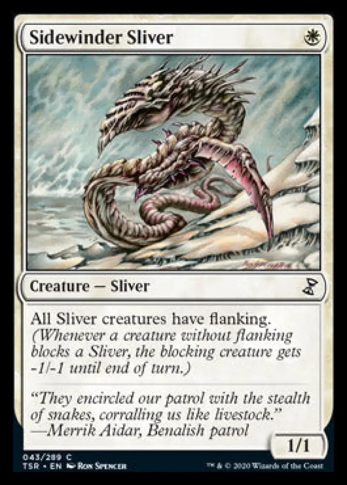 Sidewinder Sliver [Time Spiral Remastered] - MTG Single