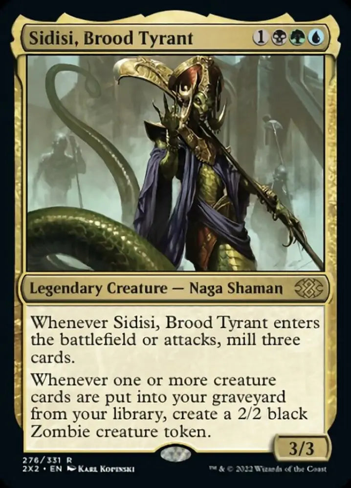 Sidisi Brood Tyrant [Double Masters 2022] - MTG Single