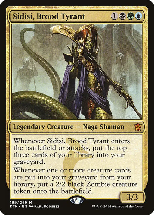 Sidisi Brood Tyrant [Khans of Tarkir] - MTG Single