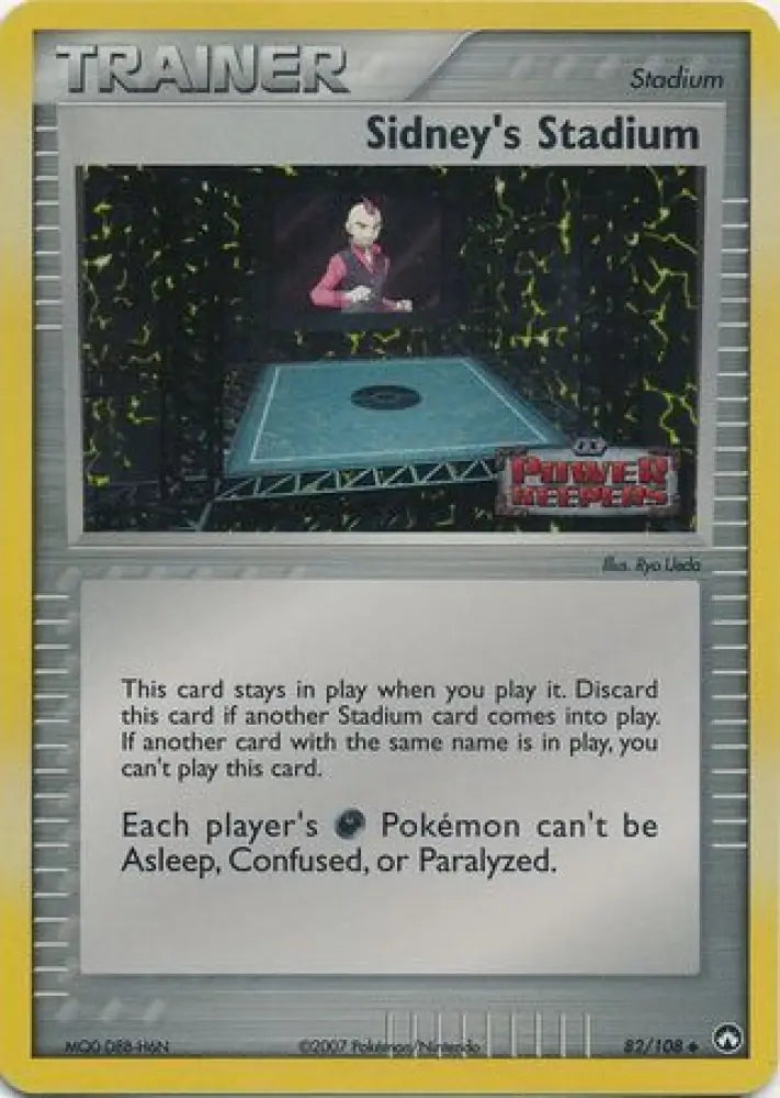 Sidney’s Stadium (82/108) (Stamped) [EX: Power Keepers] - Pokemon Single