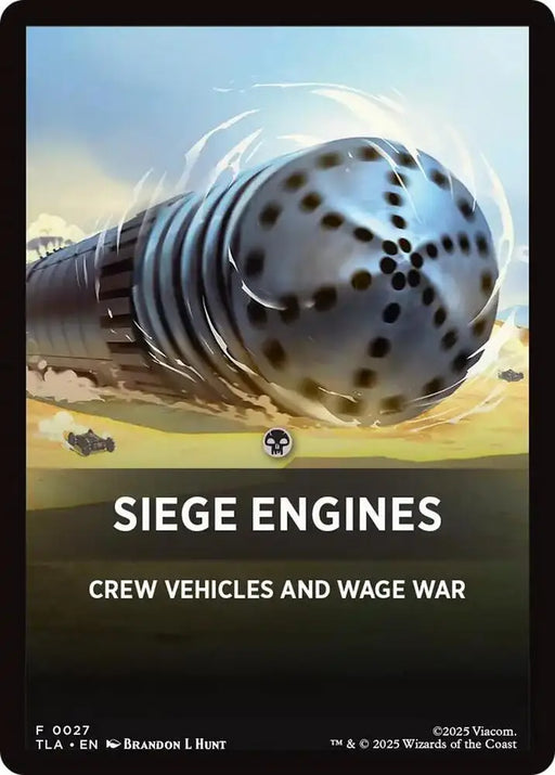 Siege Engines Theme Card (27) [Avatar: The Last Airbender]