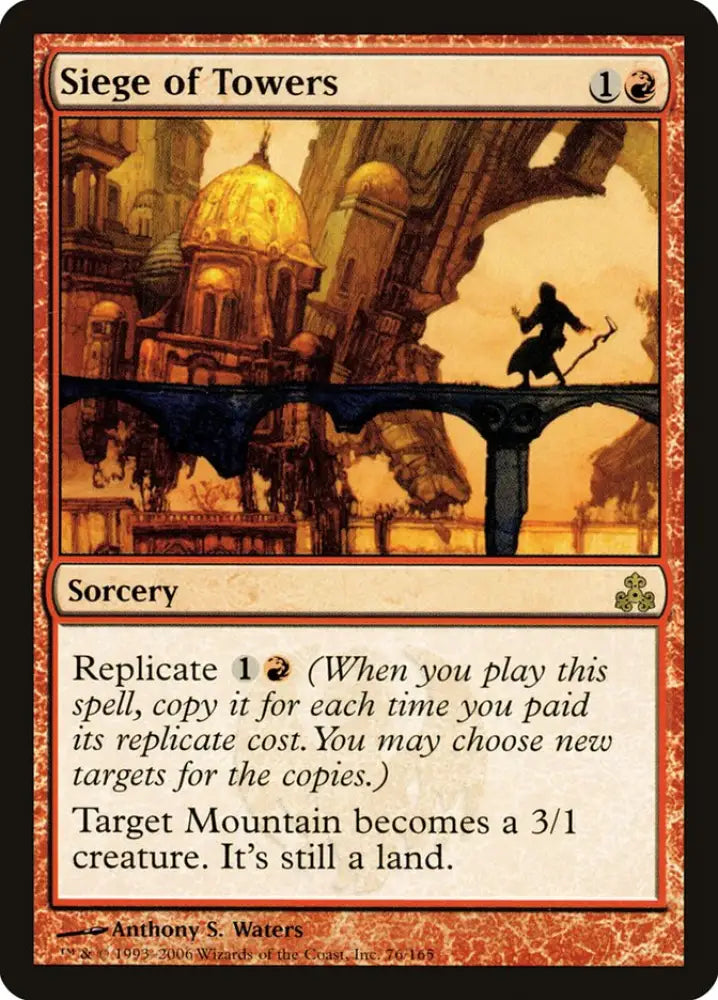 Siege of Towers [Guildpact] - MTG Single