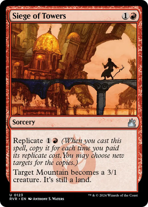 Siege of Towers [Ravnica Remastered] - MTG Single