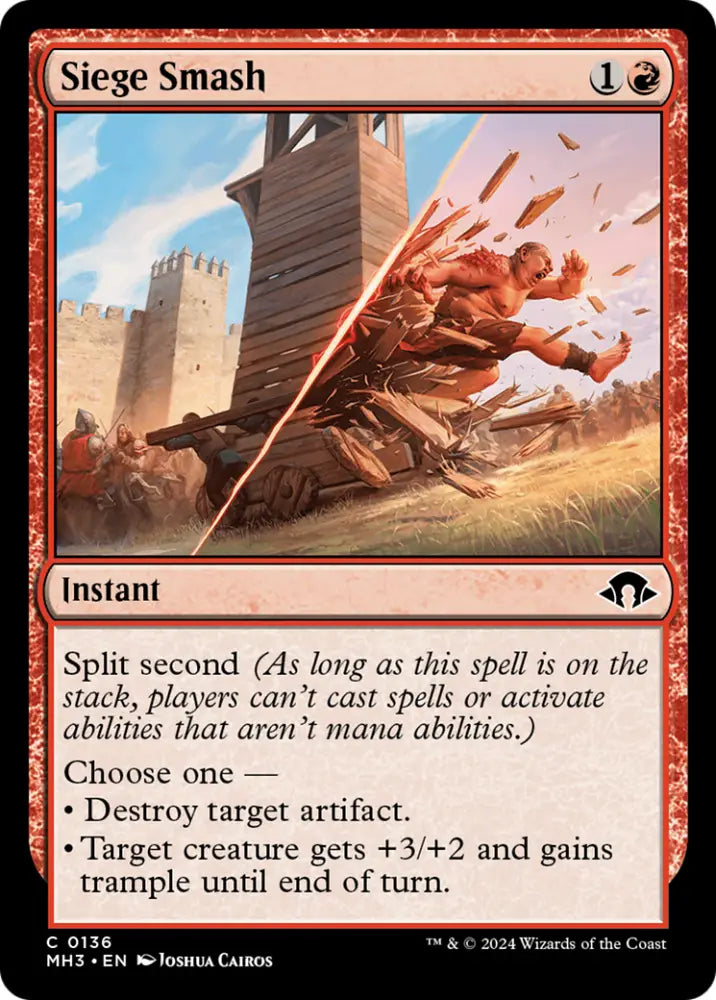 Siege Smash [Modern Horizons 3] - MTG Single