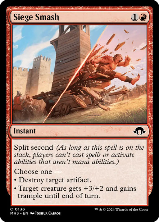 Siege Smash [Modern Horizons 3] - MTG Single
