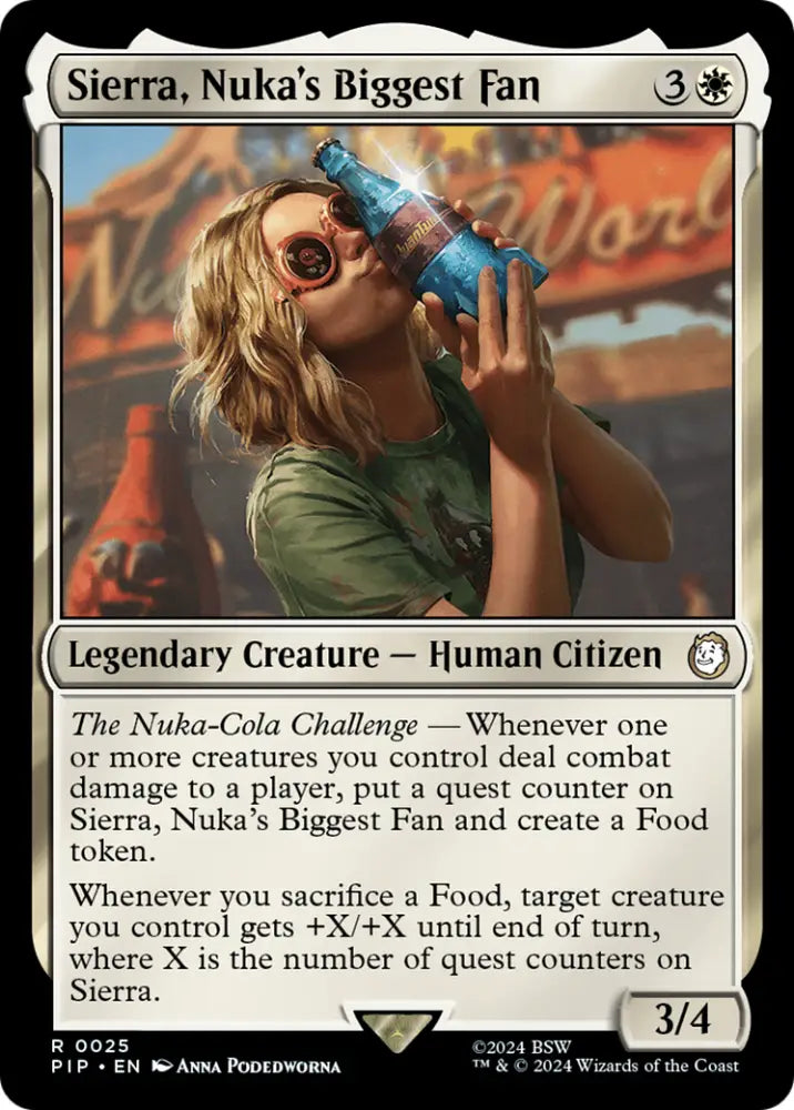 Sierra Nuka’s Biggest Fan [Fallout] - MTG Single