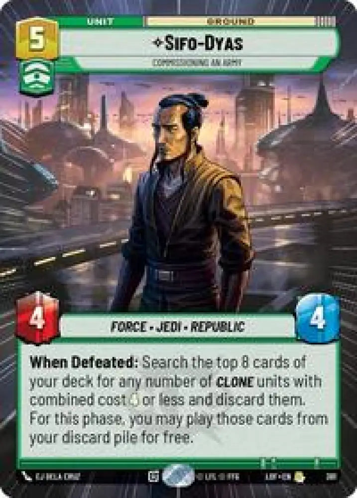 Sifo-Dyas - Commissioning An Army (Hyperspace) (381) [Legends of the Force]