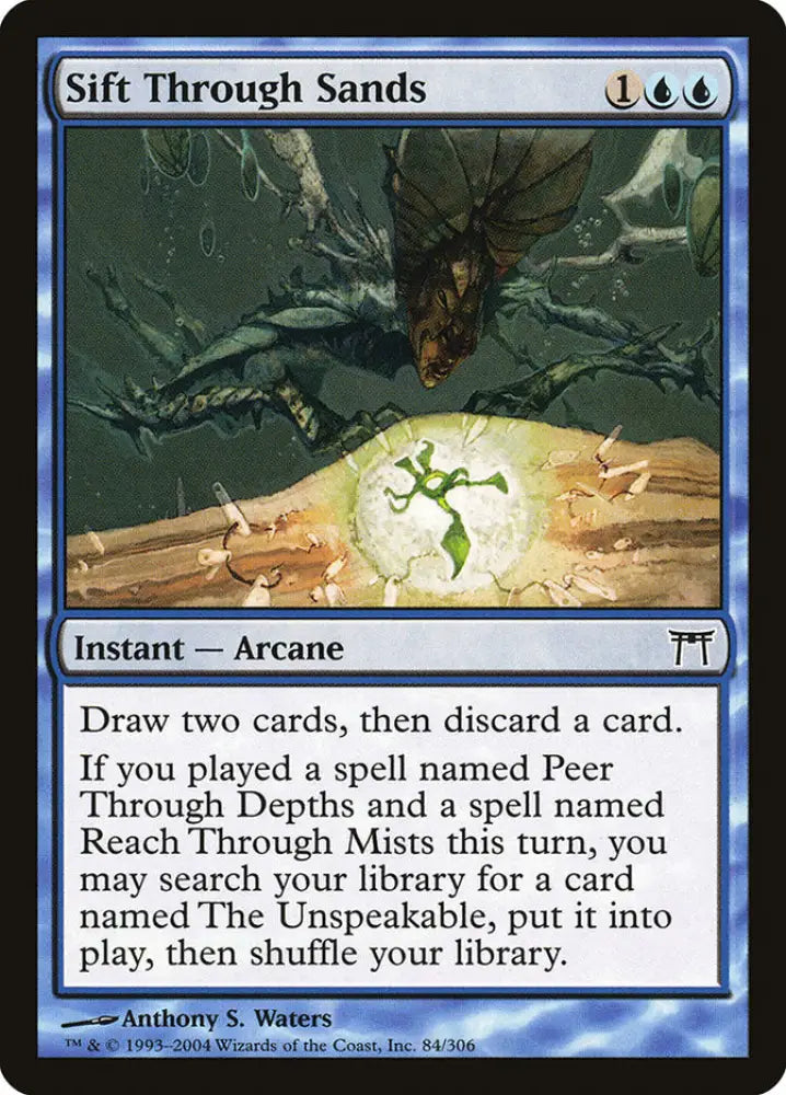 Sift Through Sands [Champions of Kamigawa] - MTG Single