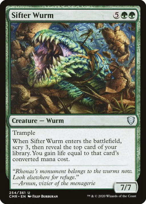 Sifter Wurm [Commander Legends] - MTG Single