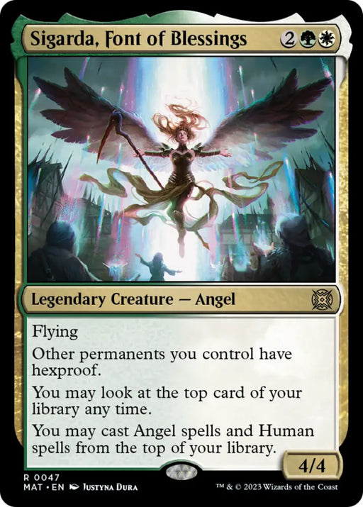 Sigarda Font of Blessings [March of the Machine: The Aftermath] - MTG Single