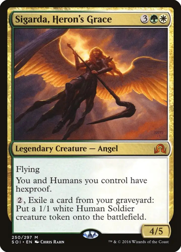 Sigarda Heron’s Grace [Shadows over Innistrad] - MTG Single