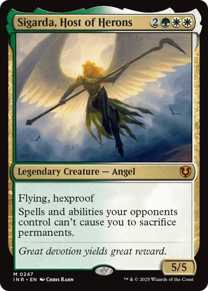Sigarda Host of Herons [Innistrad Remastered] - MTG Single
