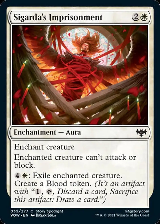 Sigarda’s Imprisonment [Innistrad: Crimson Vow] - MTG Single