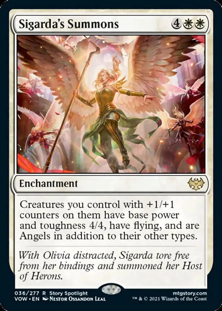 Sigarda’s Summons [Innistrad: Crimson Vow] - MTG Single