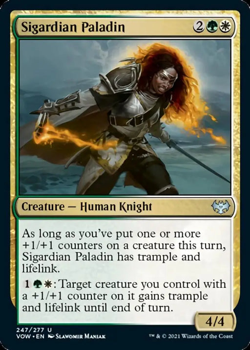 Sigardian Paladin [Innistrad: Crimson Vow] - MTG Single