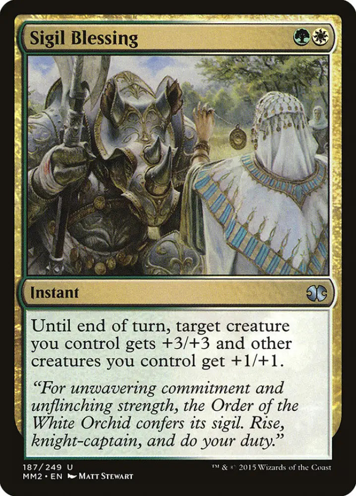 Sigil Blessing [Modern Masters 2015] - MTG Single