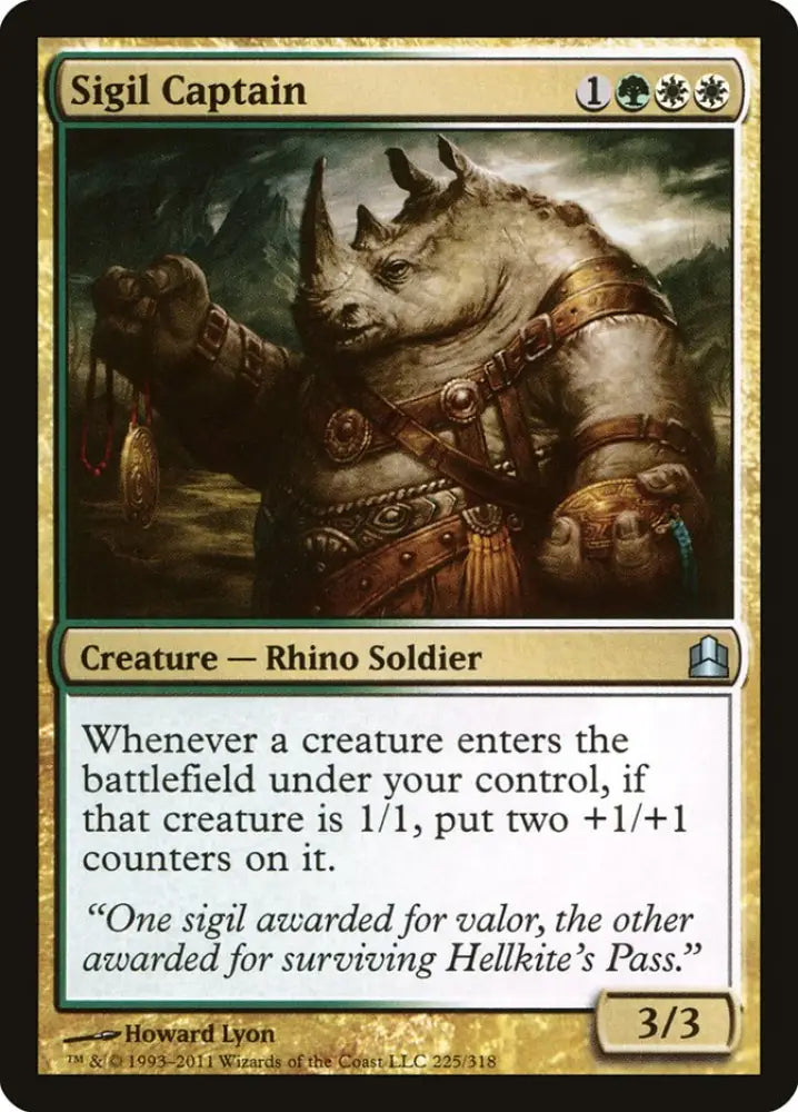 Sigil Captain [Commander 2011] - MTG Single