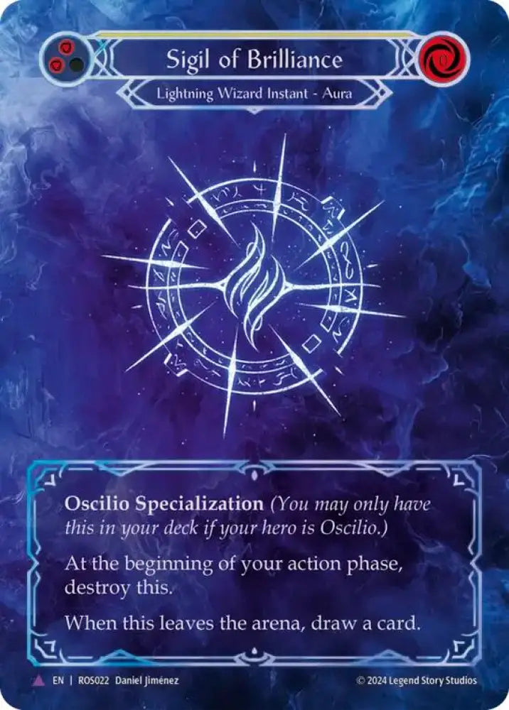 Sigil of Brilliance (Marvel) [Rosetta] Cold Foil - Flesh And Blood Single