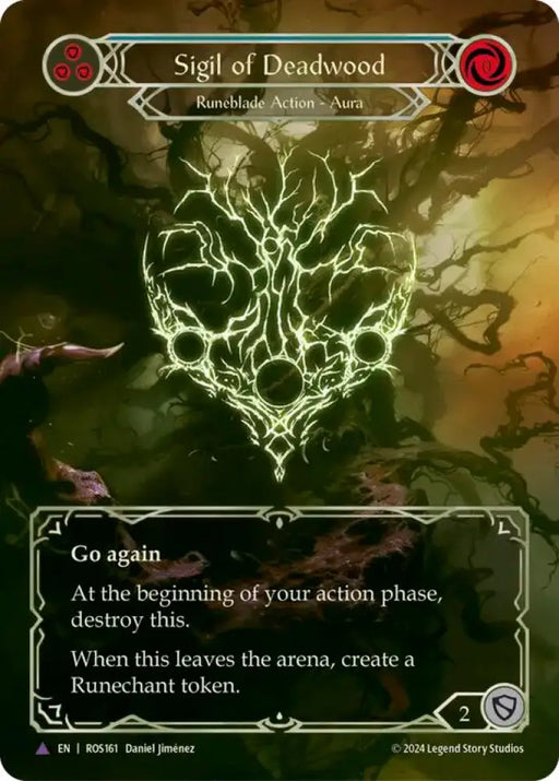 Sigil of Deadwood (Marvel) [Rosetta] Cold Foil - Flesh And Blood Single