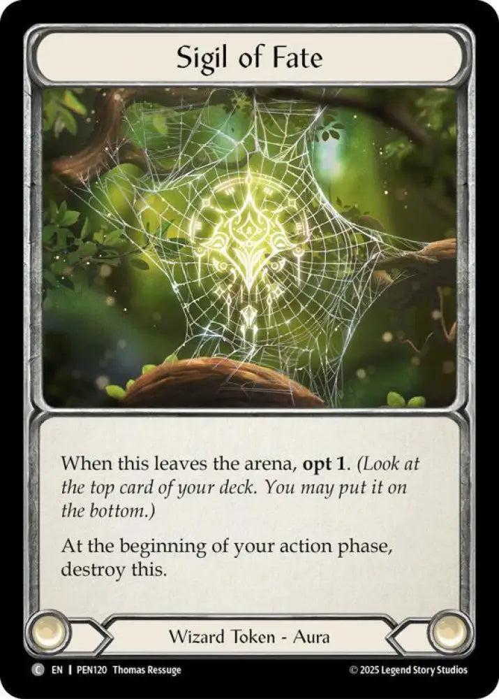 Sigil Of Fate (PEN120) [Compendium of Rathe]