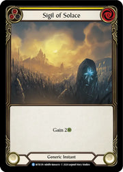 Sigil of Solace (Yellow) [Welcome to Rathe Unlimited] Unlimited Normal - Flesh And Blood Single