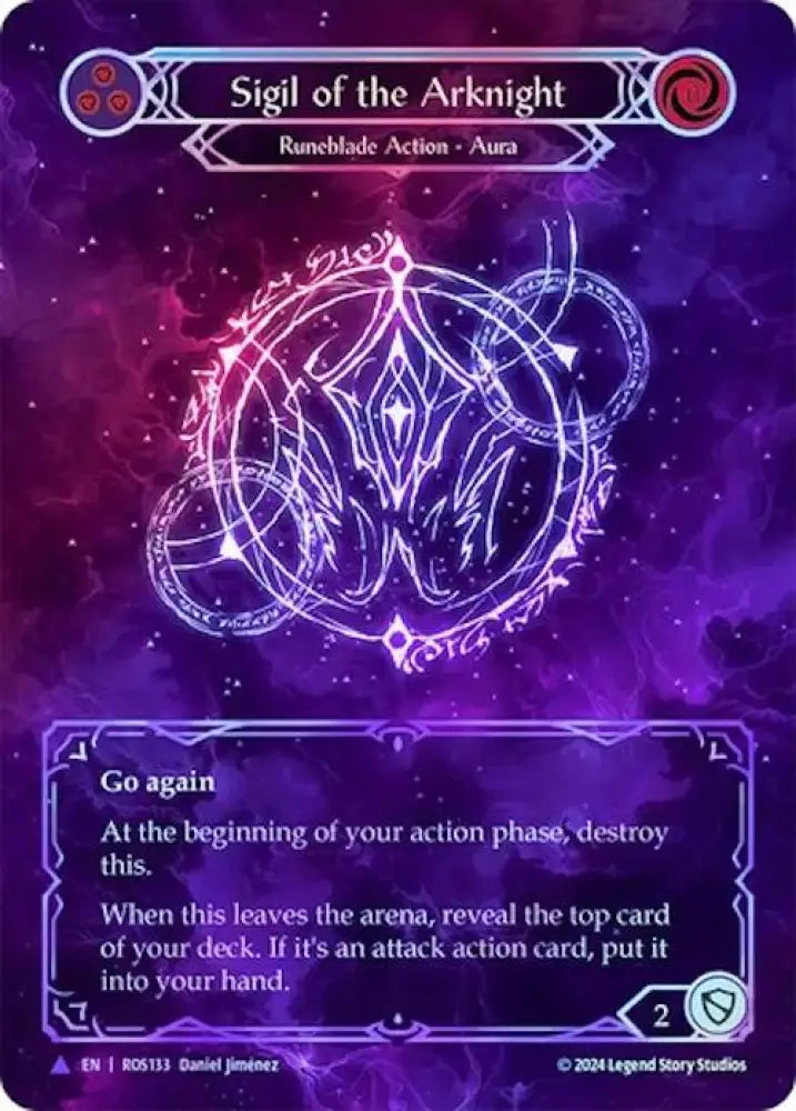 Sigil of the Arknight (Marvel) [Rosetta] Cold Foil - Flesh And Blood Single