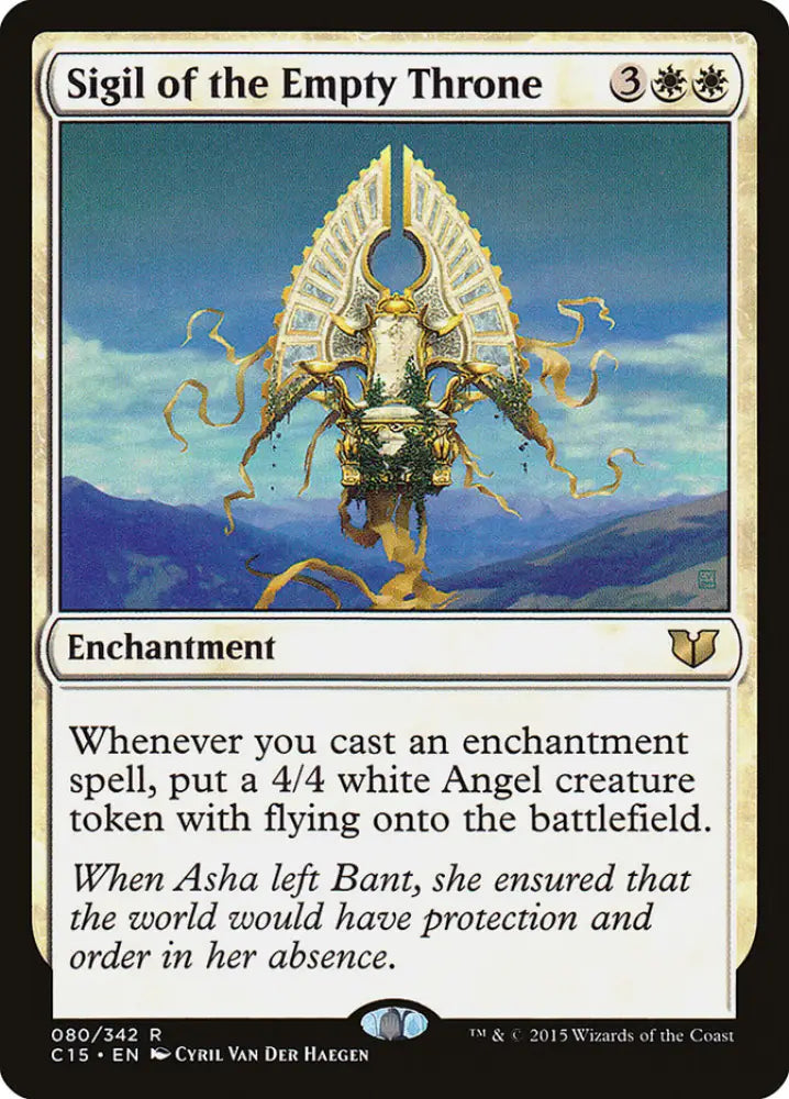 Sigil of the Empty Throne [Commander 2015] - MTG Single