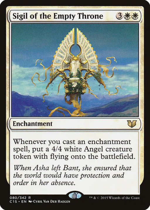 Sigil of the Empty Throne [Commander 2015] - MTG Single