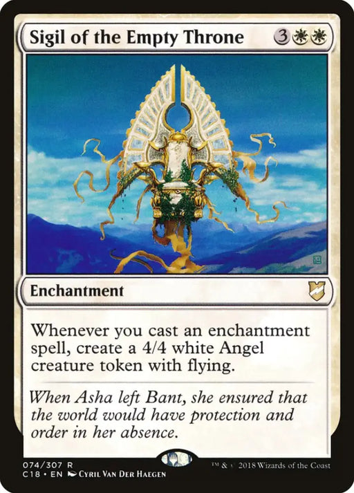 Sigil of the Empty Throne [Commander 2018] - MTG Single