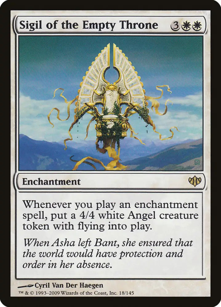 Sigil of the Empty Throne [Conflux] - MTG Single