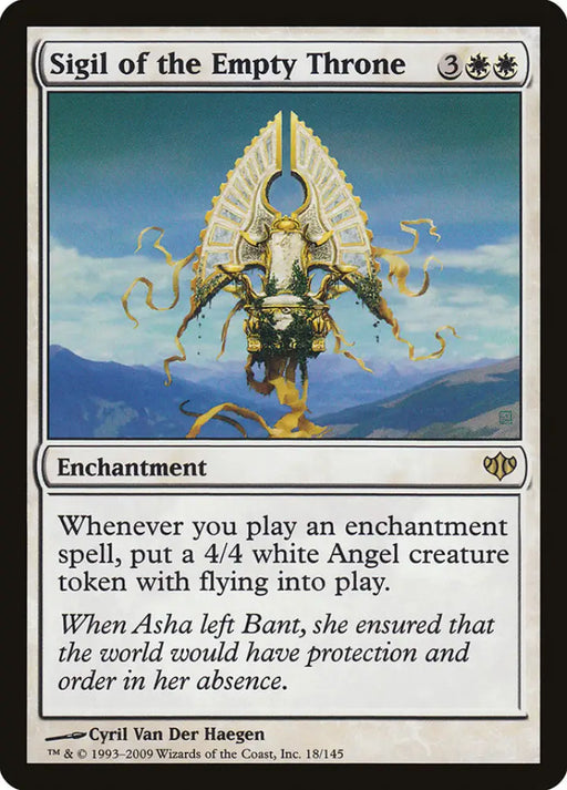 Sigil of the Empty Throne [Conflux] - MTG Single