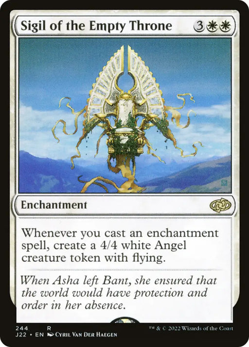 Sigil of the Empty Throne [Jumpstart 2022] - MTG Single