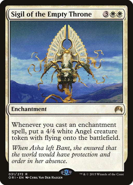 Sigil of the Empty Throne [Magic Origins] - MTG Single