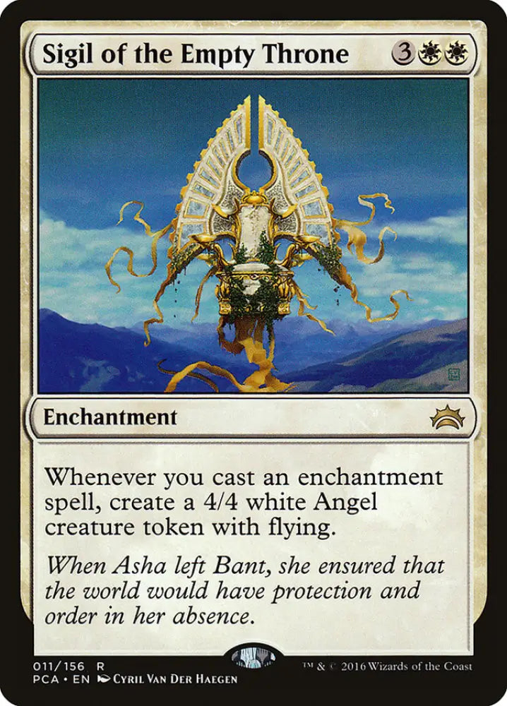 Sigil of the Empty Throne [Planechase Anthology] - MTG Single