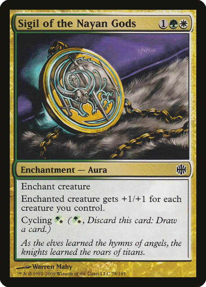 Sigil of the Nayan Gods [Alara Reborn] - MTG Single